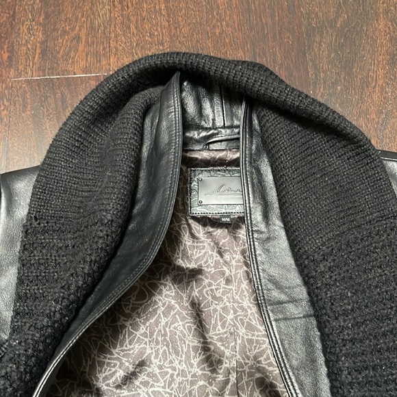 Line Leather jacket - Picture 2 of 5